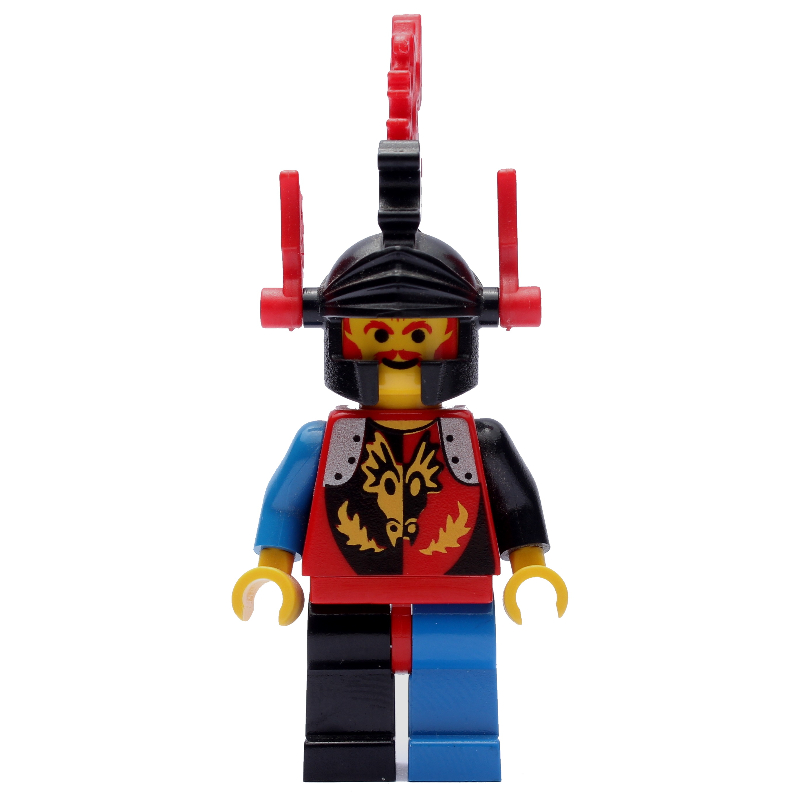 LEGO Dragon Master (Dragon Knights) - Red Plumes (fig-001032)