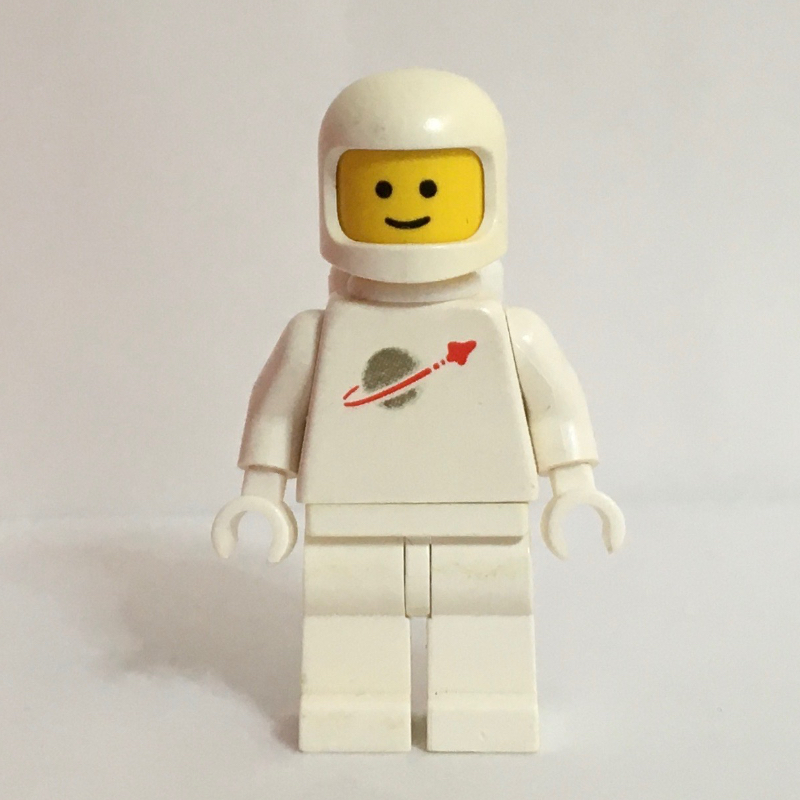 LEGO Classic Spaceman, White with Airtanks (3842a Helmet) (fig-001127)