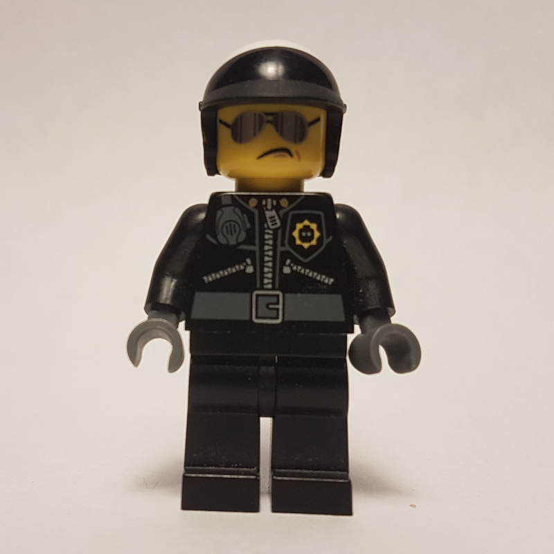 LEGO Scribble-Face Bad Cop (CMF) (fig-001140)