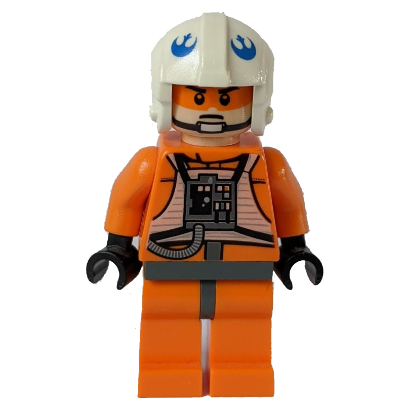 LEGO Rebel Pilot X-wing (fig-001147)