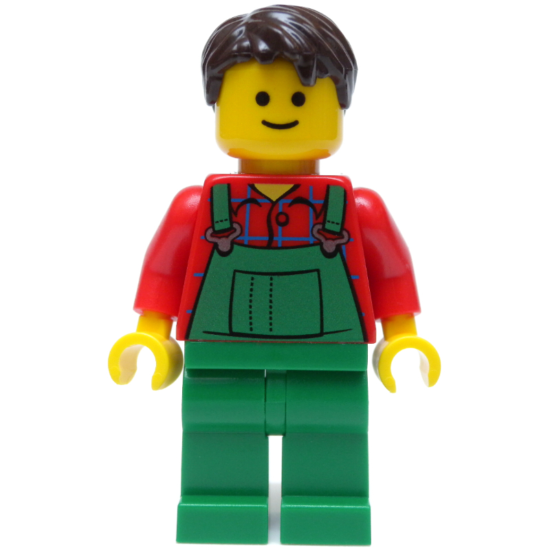 LEGO Farmer in Green Overalls (fig-001153)