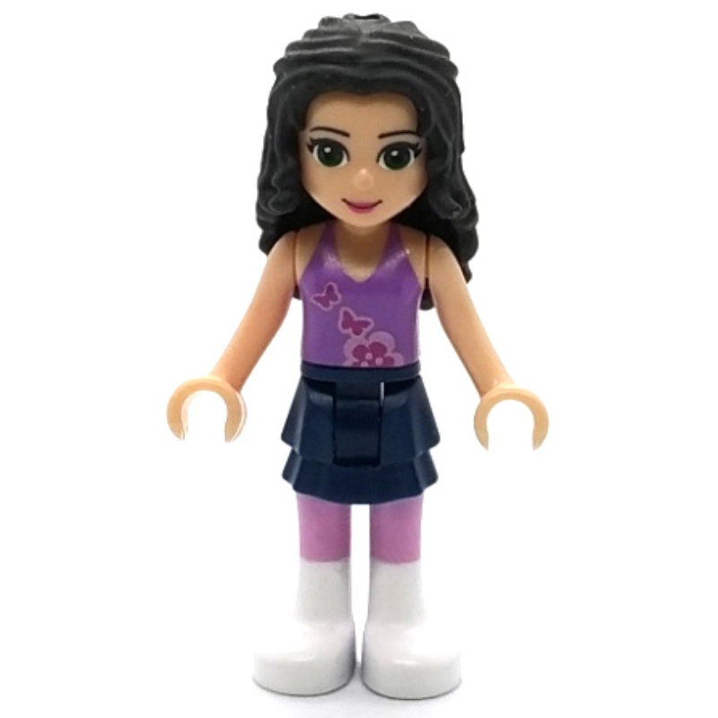 LEGO Emma - Lavender Top, Dark Blue Skirt (fig-001251)