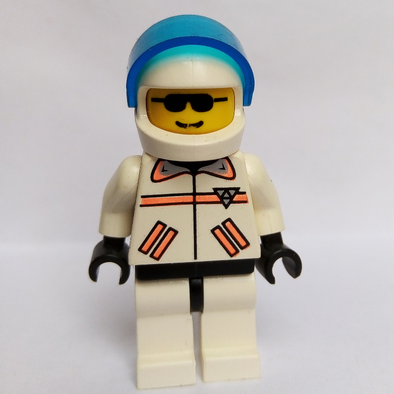 LEGO Res-Q Man, Helmet with Visor, Sunglasses (fig-001285)