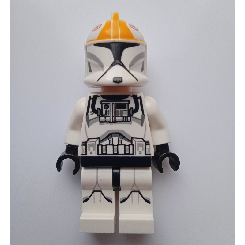 LEGO Clone Pilot, Phase I Armor, Black Eyes, Printed Legs (fig-001297)