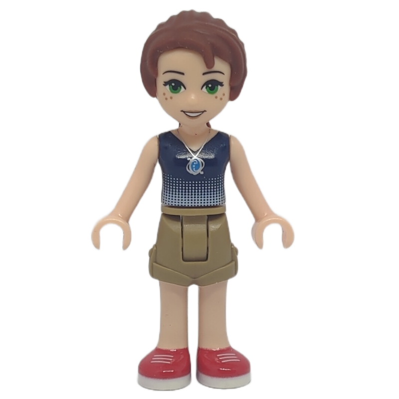 LEGO Emily Jones in Dark Tan Shorts (fig-001301)