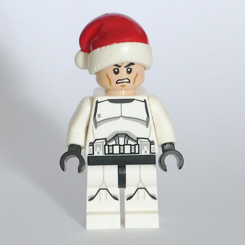 LEGO Clone Trooper, Santa Hat (fig-001333)