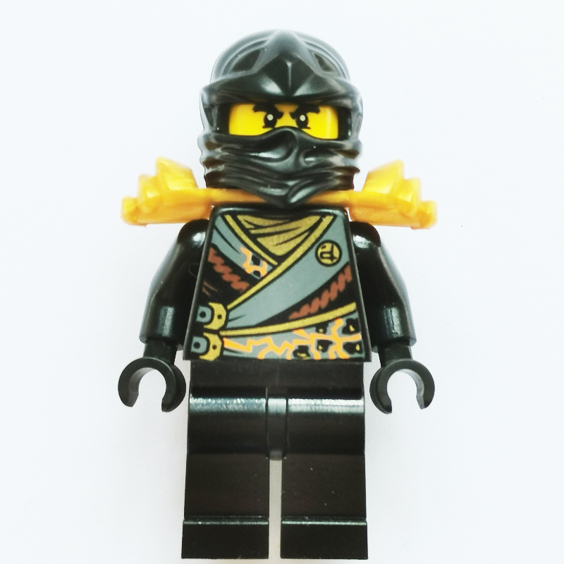 LEGO Cole with Shoulder Armour (Rebooted) (fig-001394)