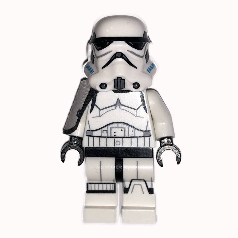 LEGO Stormtrooper, Dark Azure Helmet Vents, Angry, Pauldron (fig-001404)