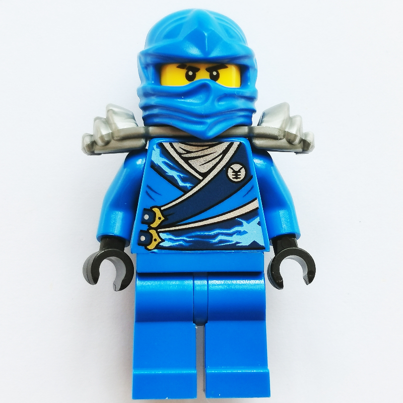 LEGO Jay with Flat Silver Shoulder Armor (Rebooted) (fig-001405)