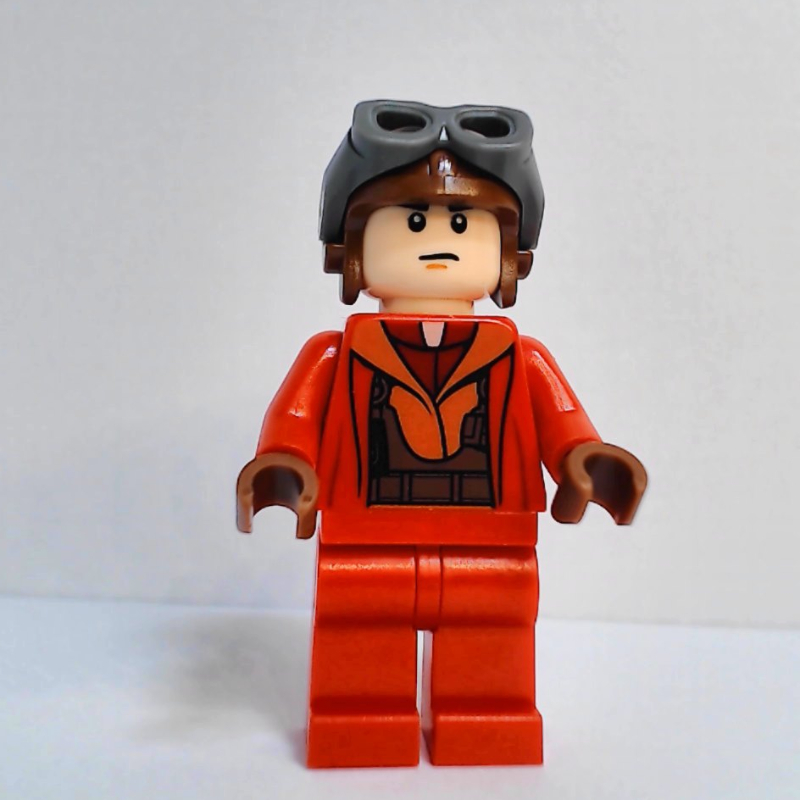 LEGO Naboo Fighter Pilot, Red Uniform (fig-001416)