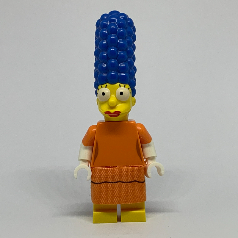 LEGO Marge Simpson in Orange Dress (CMF) (fig-001431)