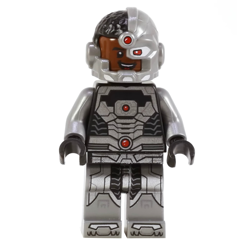 LEGO Cyborg with Smile (fig-001447)