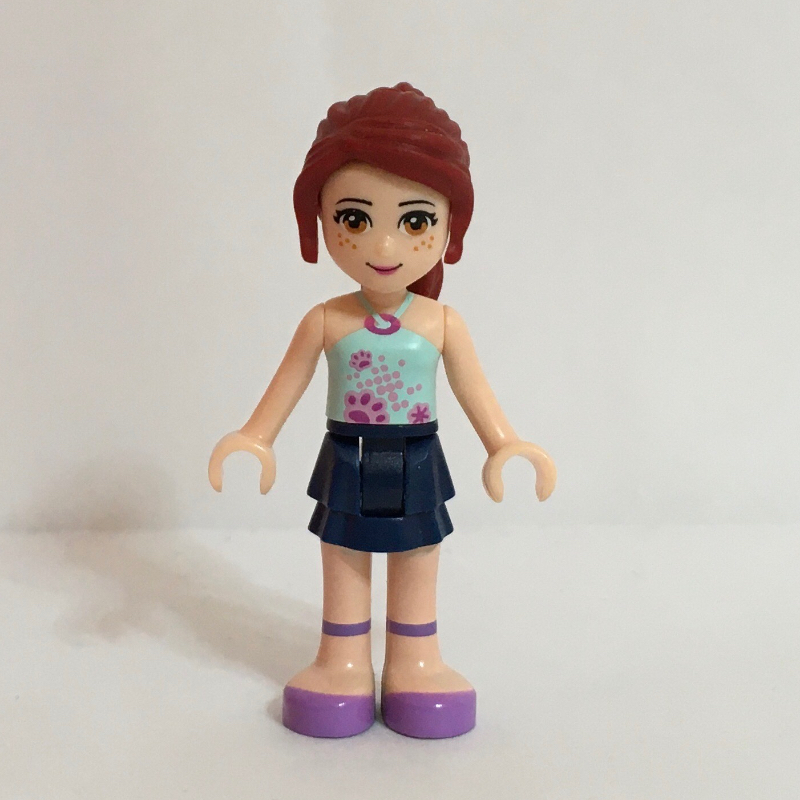 LEGO Mia - Light Aqua Top, Dark Blue Skirt (fig-001468)