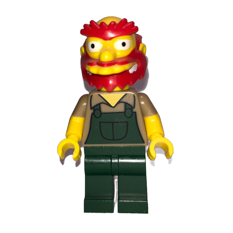 LEGO Groundskeeper Willie (CMF) (fig-001481)