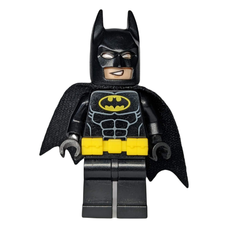 LEGO Batman, Black Suit, Black Cape and Cowl, Utility Belt (3626cpr2106 Head) (fig-001541)