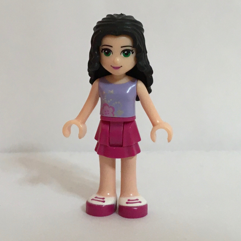 LEGO Emma - Lavender Top, Magenta Skirt (fig-001549)