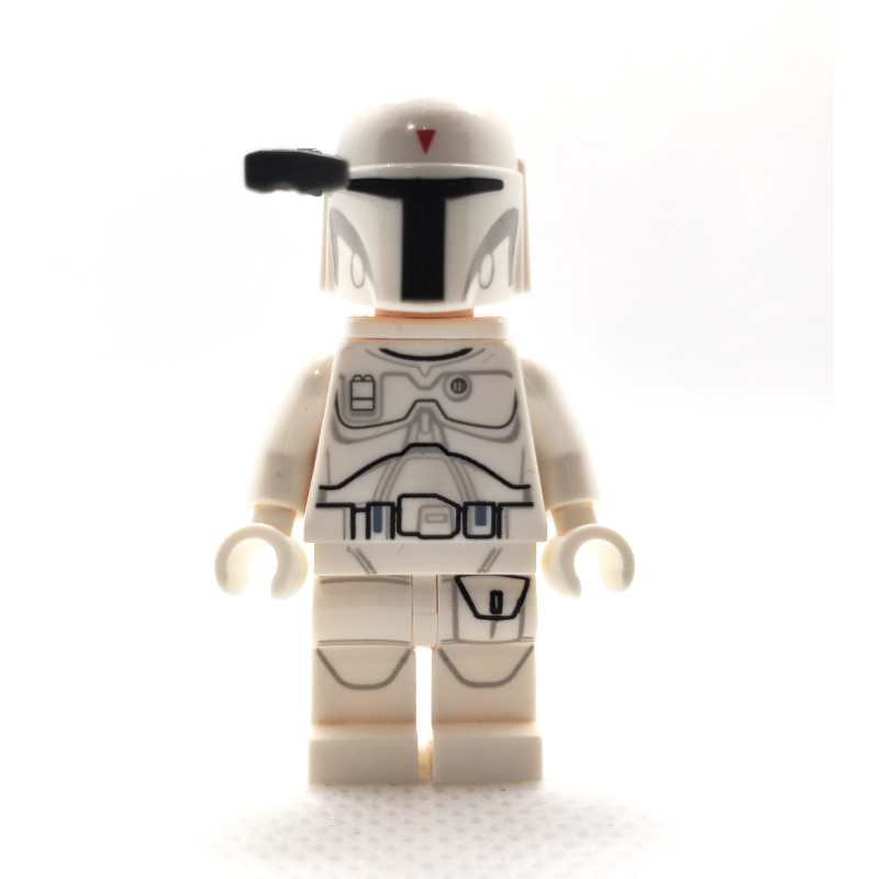 LEGO Boba Fett, White Armor, Printed Head (fig-001550)