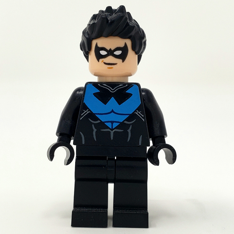 LEGO Nightwing with Black Eyemask and Blue Chest Logo (fig-001576)