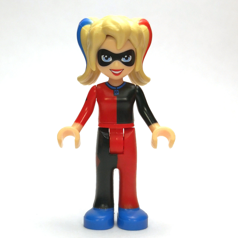 LEGO Harley Quinn with Blue and Red Ponytails (fig-001630)