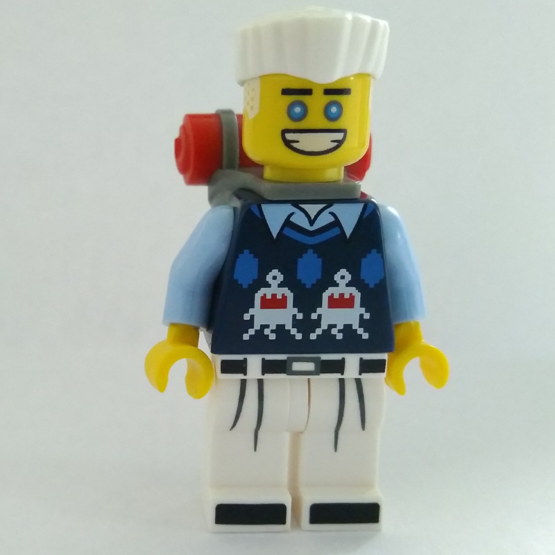 LEGO Zane with Backpack (CMF) (fig-001643)