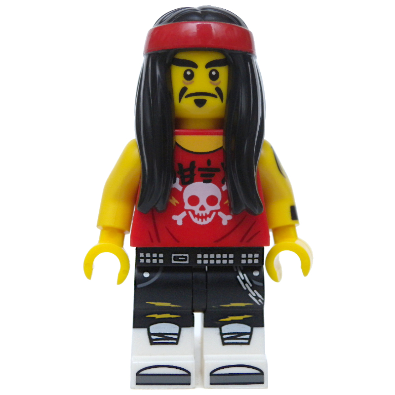 LEGO Gong & Guitar Rocker (CMF) (fig-001648)