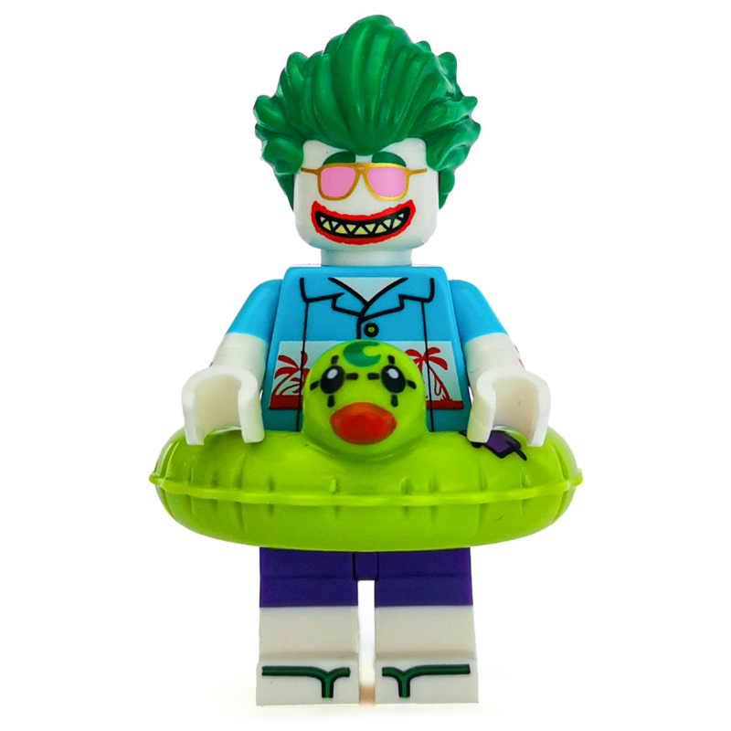 LEGO The Joker in Medium Azure Shirt and Duck Float (CMF) (fig-001701)
