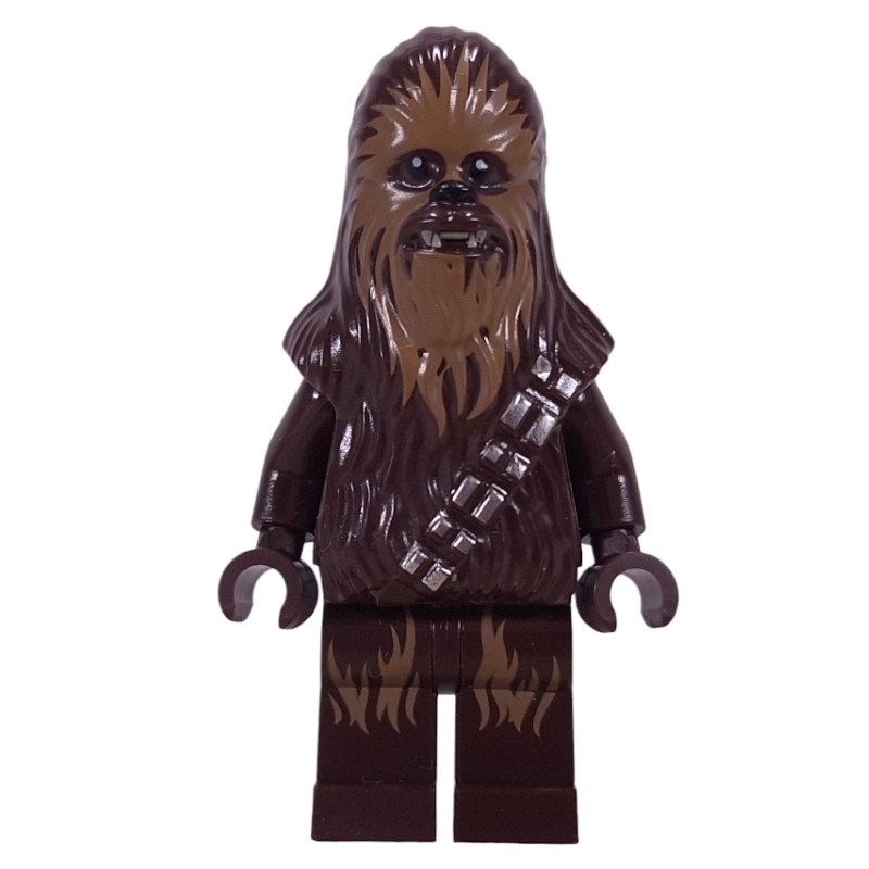 LEGO Chewbacca, Dark Brown - Long Lines on Legs on Inside (fig-001714)