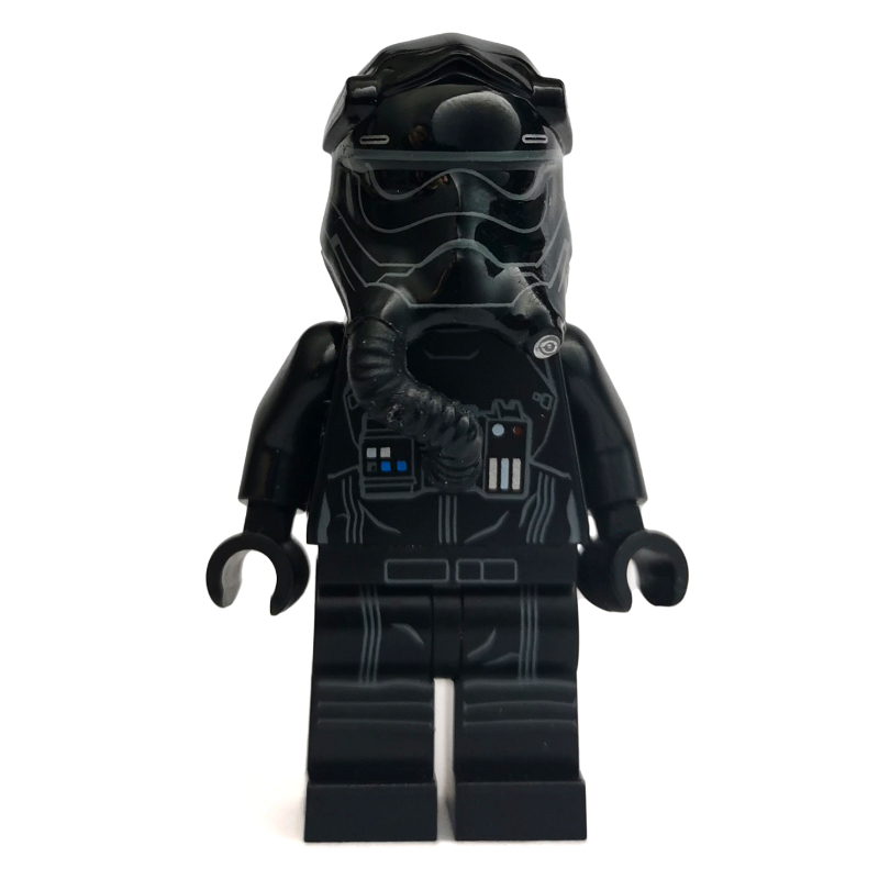 LEGO TIE Pilot, First Order, Three White Lines on Helmet (fig-001715)