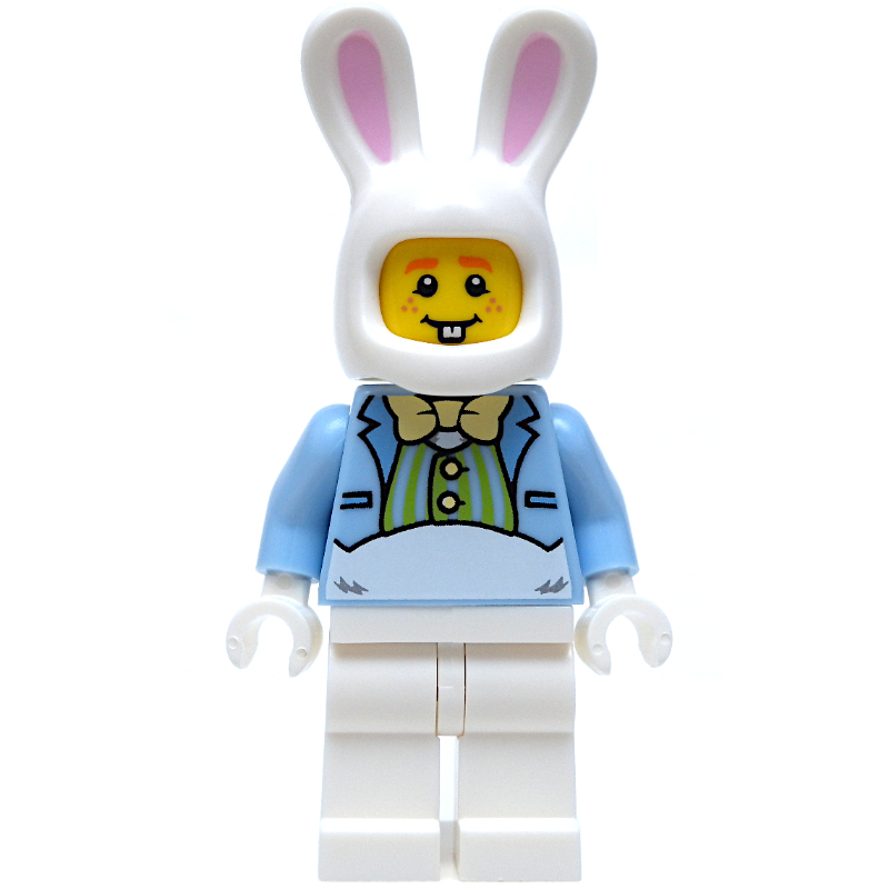 LEGO Easter Bunny, Man, Bright Light Yellow Bow Tie (fig-001718)