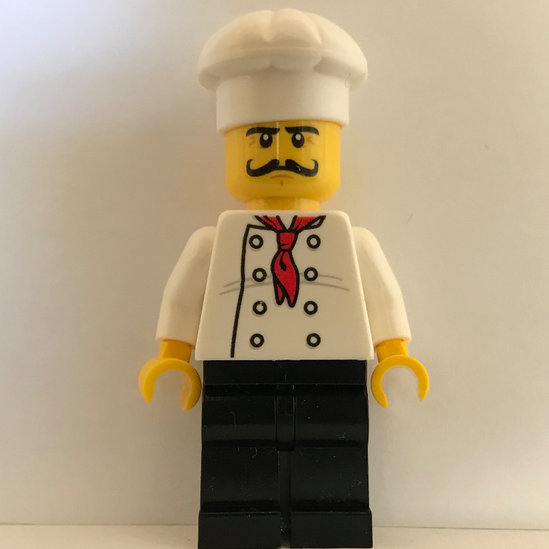 LEGO LEGO House - Chef, Moustache (fig-001736)