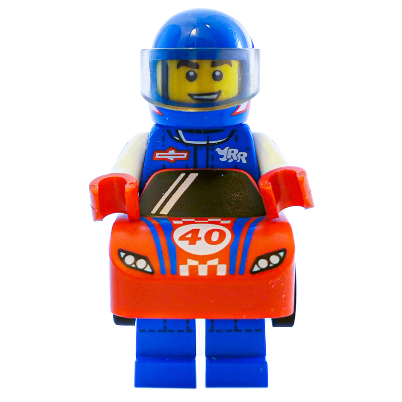 LEGO Race Car Guy (CMF) (fig-001749)