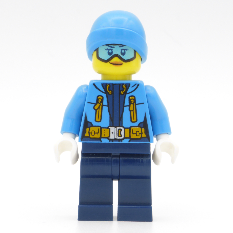 LEGO Arctic Explorer, Beanie Hat, Printed Goggles (fig-001787)