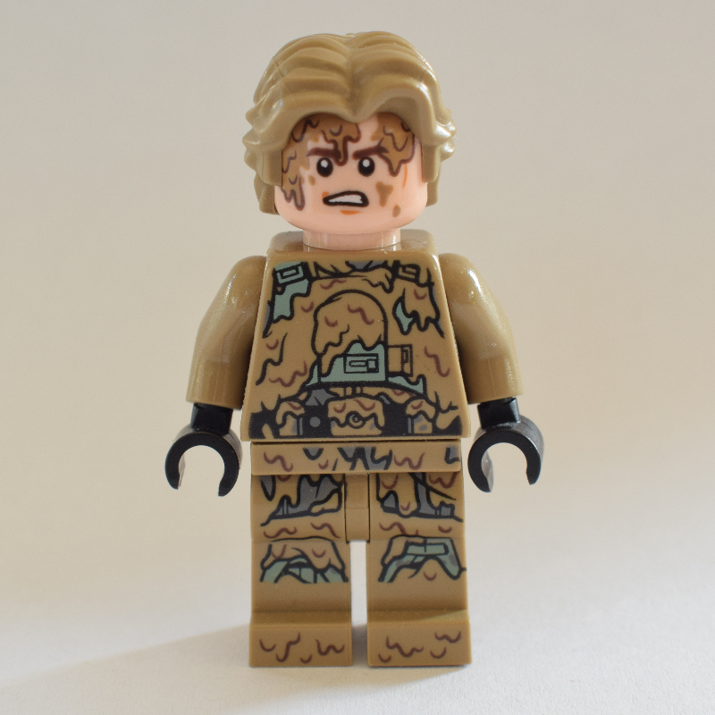 LEGO Han Solo, Mudtrooper Outfit, Dark Tan (fig-001801)