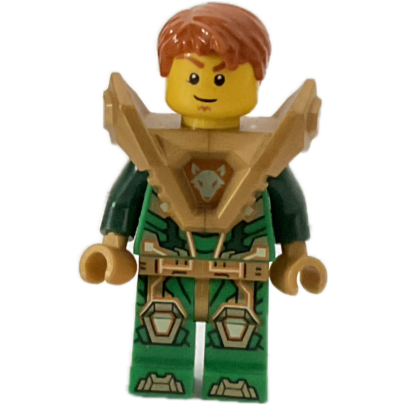 LEGO Aaron Fox with Hair and Shoulder Armor (fig-001807)