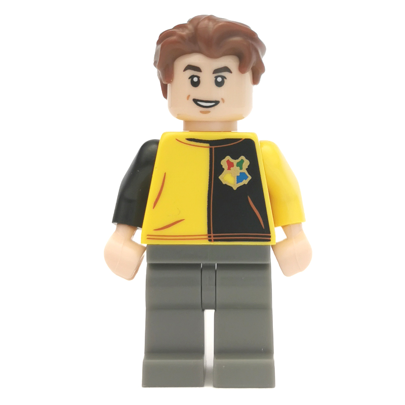 LEGO Cedric Diggory, Black and Yellow Tournament Uniform (CMF) (fig-001832)