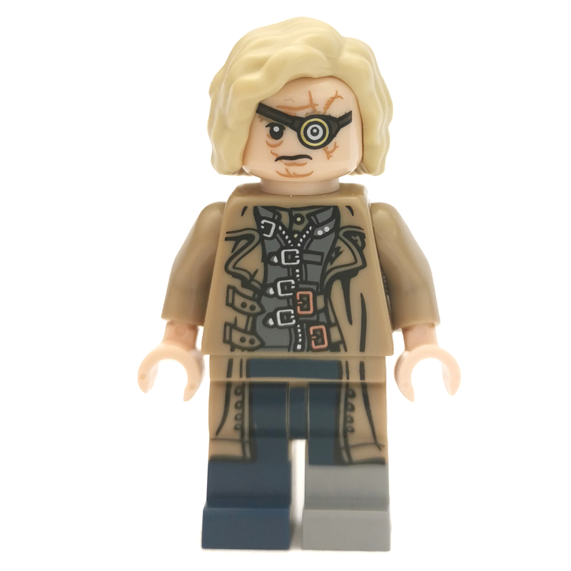 LEGO Alastor Mad-Eye Moody, Odd Legs, Dark Tan Coat (CMF) (fig-001834)