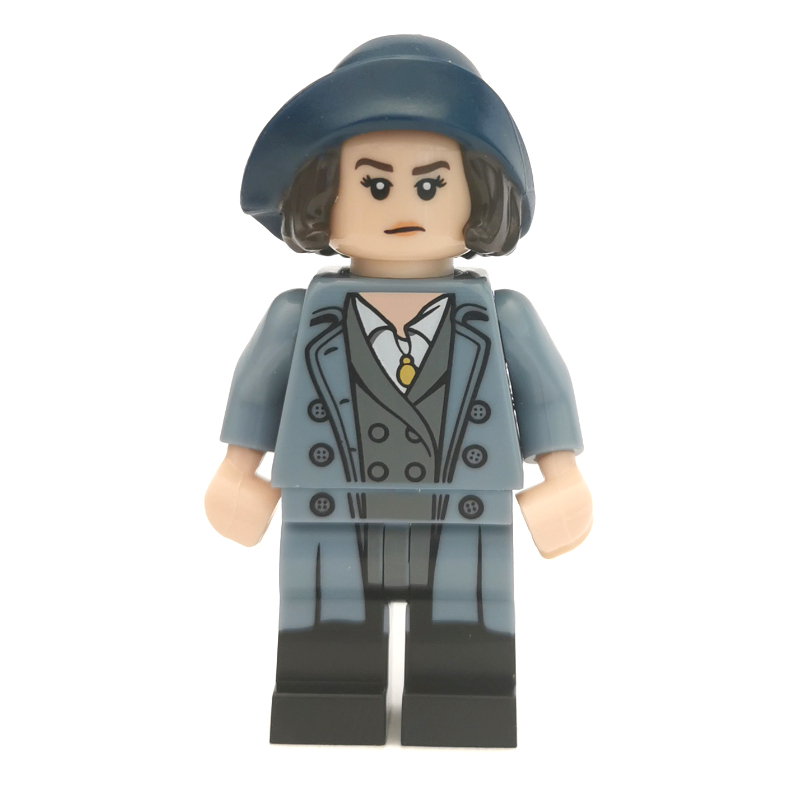 LEGO Tina Goldstein, Long Sand Blue Coat (CMF) (fig-001838)