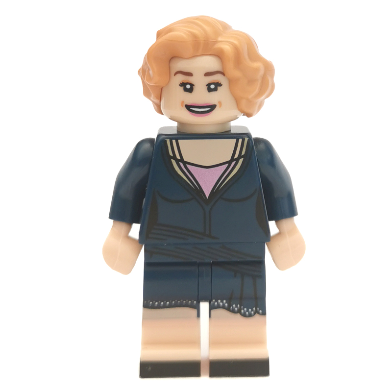 LEGO Queenie Goldstein, Dark Blue Outfit (CMF) (fig-001840)