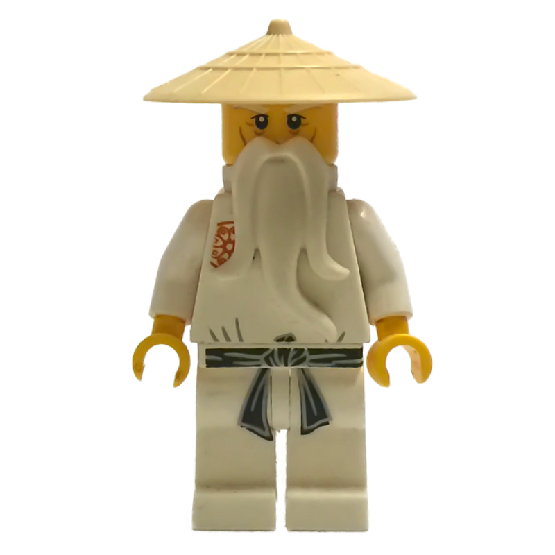 LEGO Master Wu in White Robes (The Golden Weapons) (fig-001875)