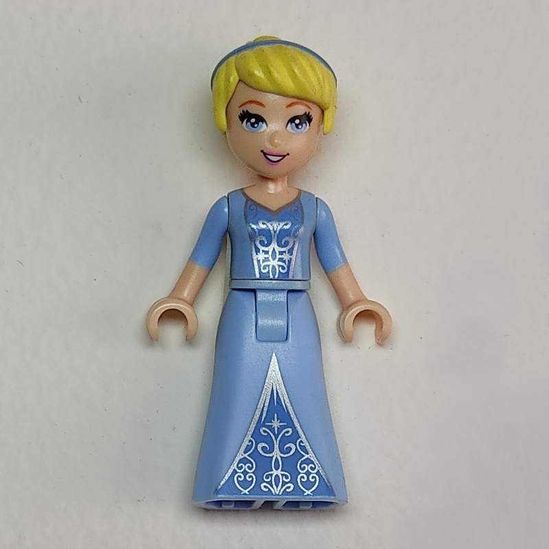 LEGO Cinderella - Bright Light Blue/Medium Blue Dress (fig-001899)