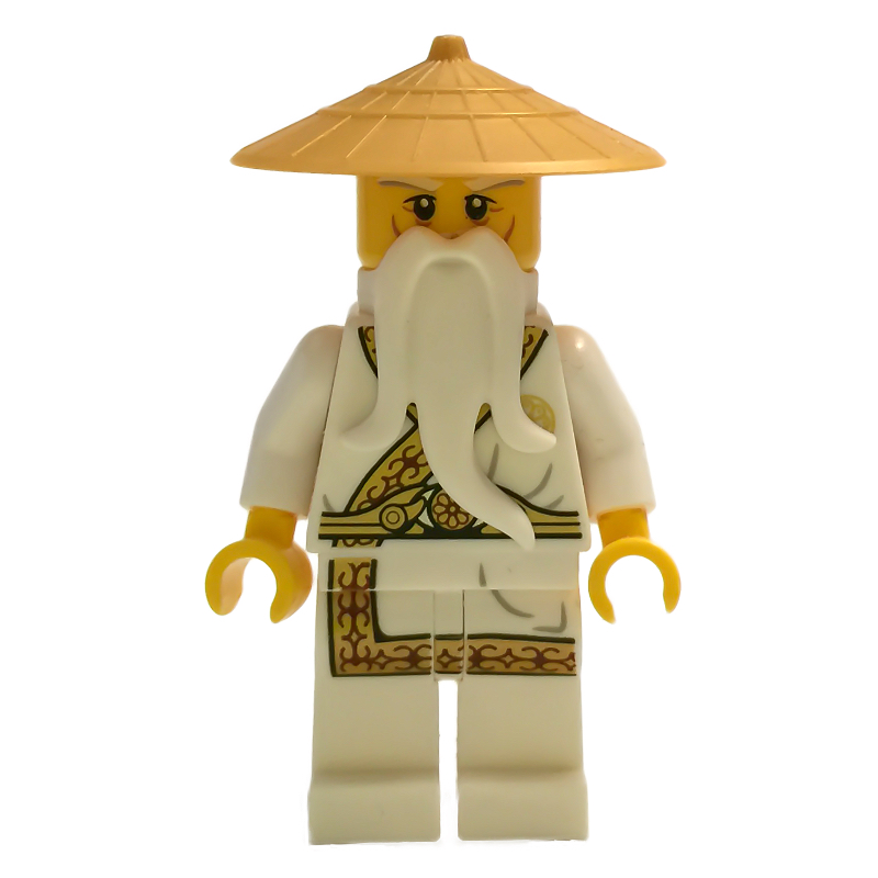 LEGO Master Wu in Gold Trimmed Outfit (fig-001902)