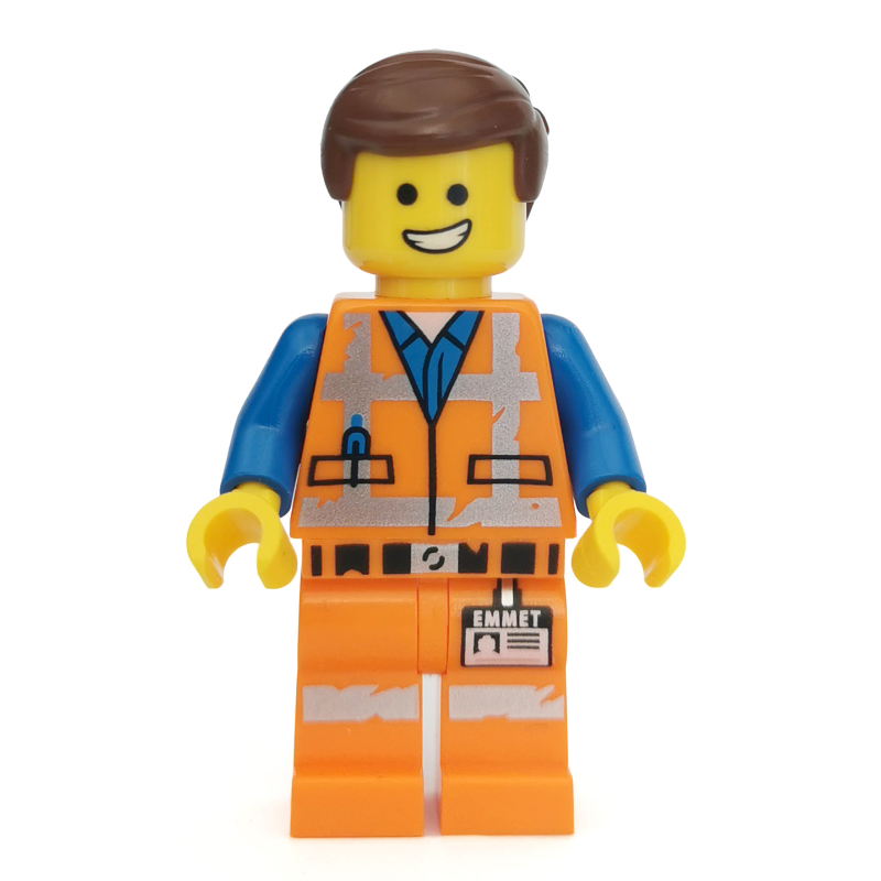 LEGO Emmet, Worn Outfit, Happy / Scared (fig-001908)