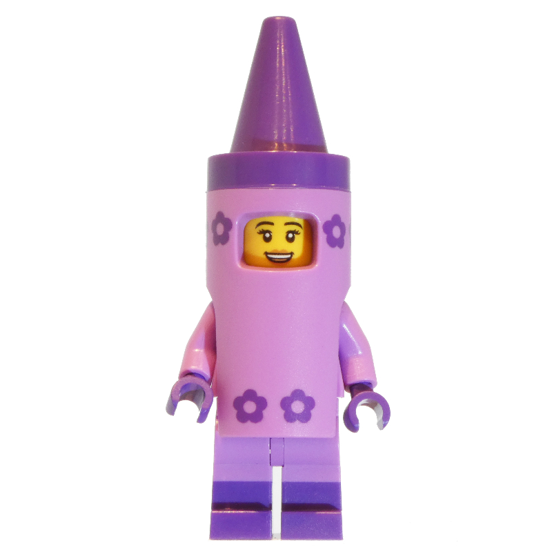 LEGO Crayon Girl (CMF) (fig-001960)
