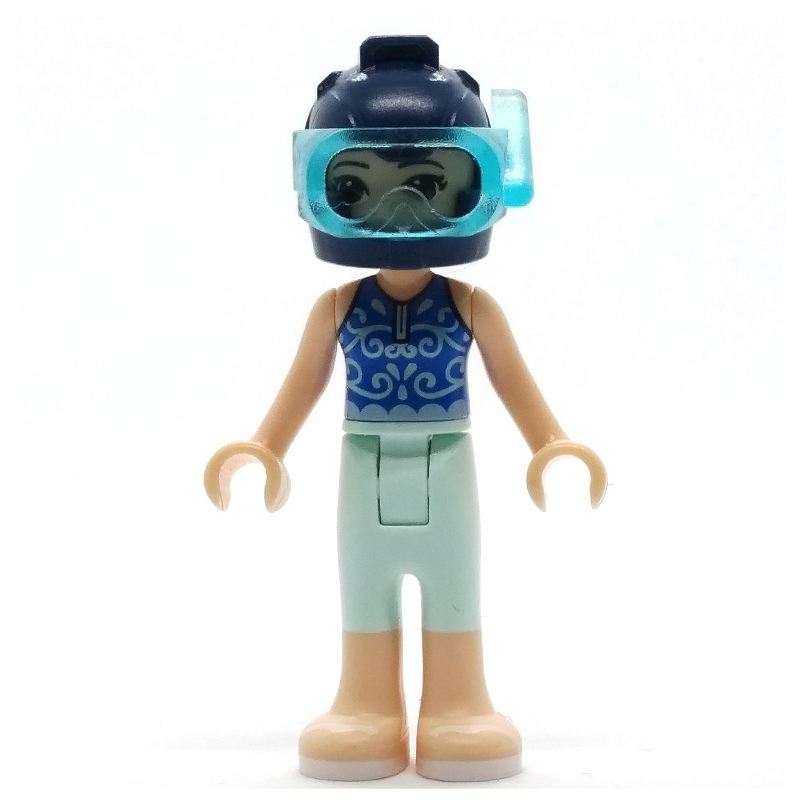 LEGO Emma - Dark Blue Top, Light Aqua Trousers (fig-002032)