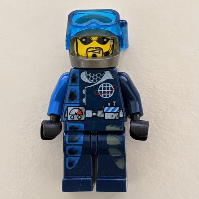 LEGO Charge with Trans-Dark Blue Diving Mask (fig-002034)