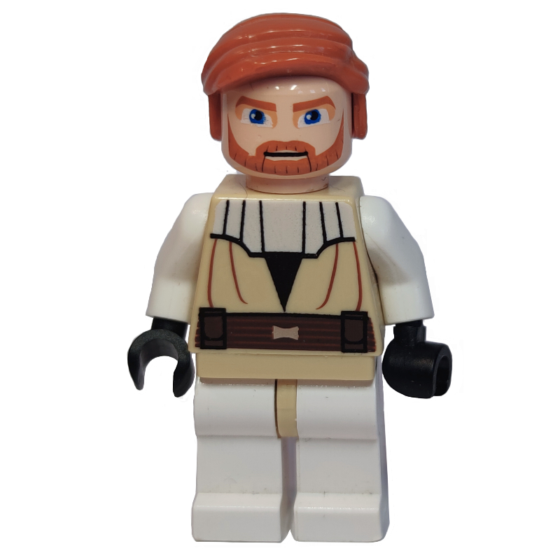 LEGO Obi-Wan Kenobi, White Legs (Clone Wars) (fig-002048)