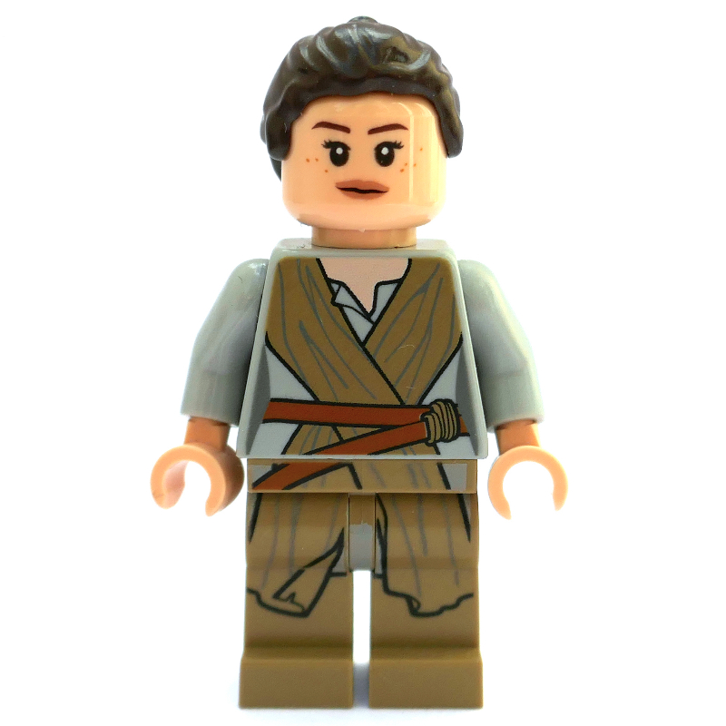 LEGO Rey, Dark Tan Robe (fig-002057)