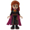Anna - Black Dress, Cape
