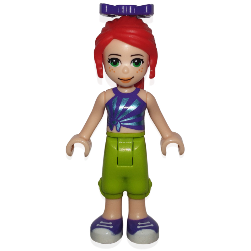 LEGO Mia - Dark Purple Top, Lime Trousers (fig-002106)