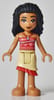 Moana - Red/Pink Shirt, Tan Skirt